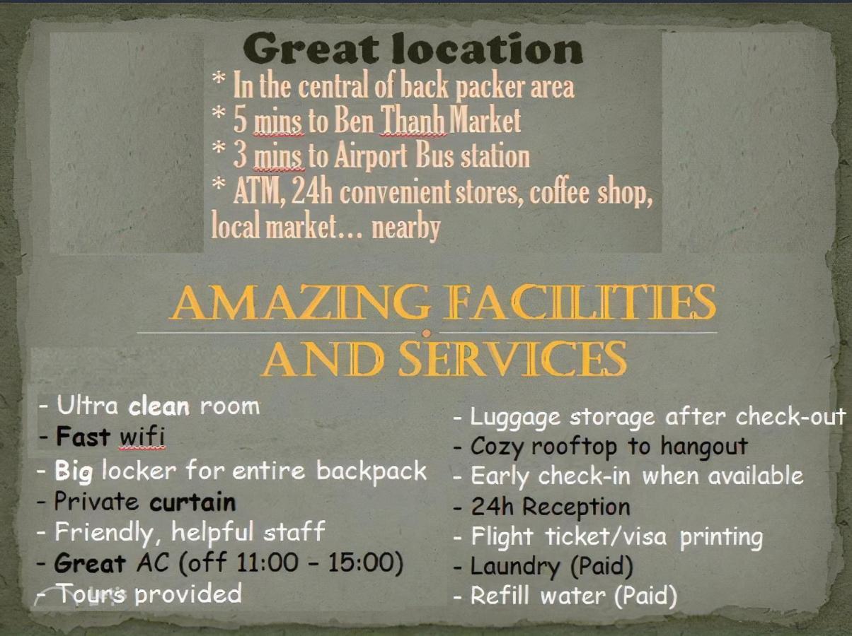The Joys Hostel Ho Si Minh-város Kültér fotó